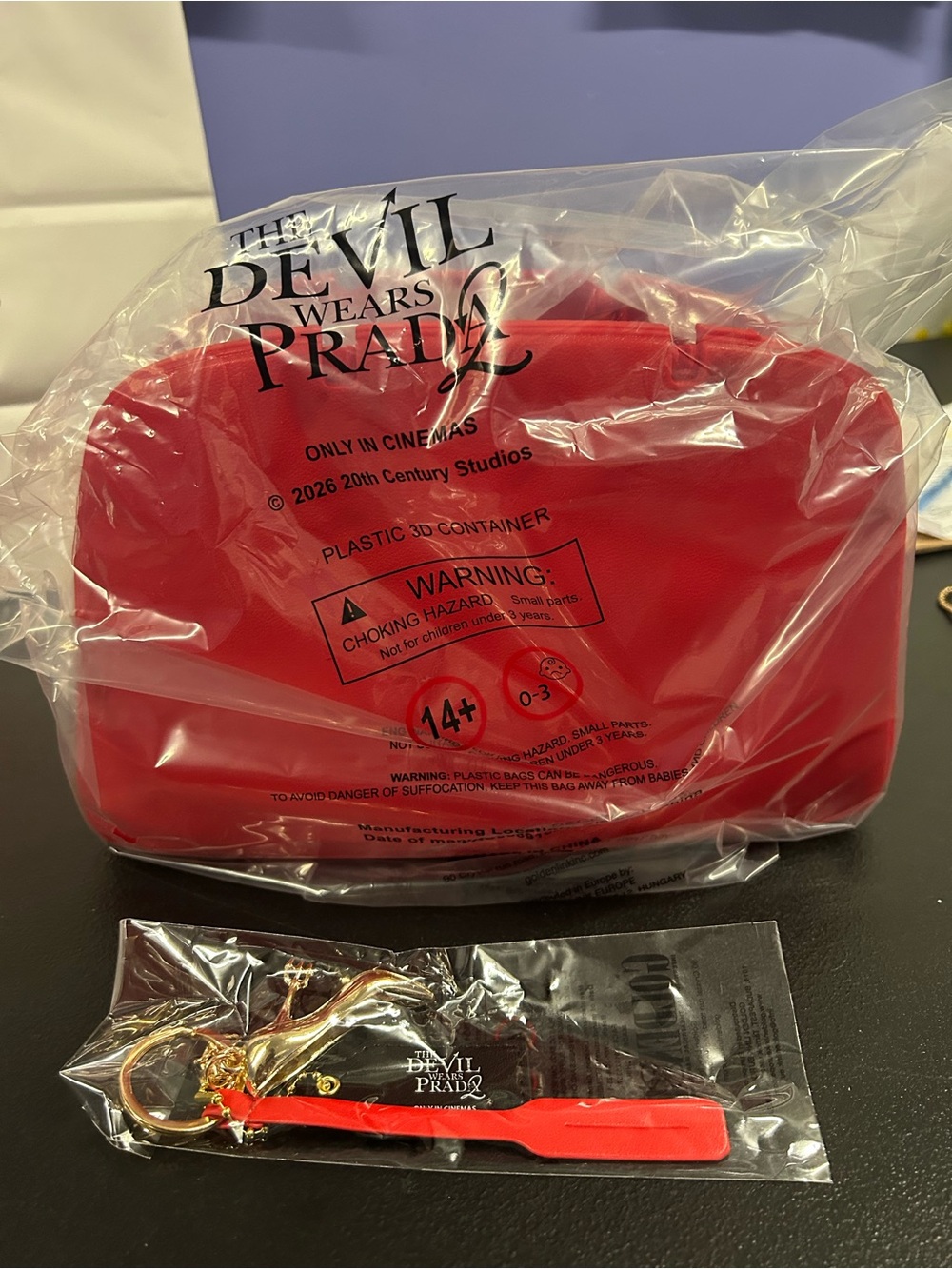 The Devil Wears Prada 2 popcorn bucket purse